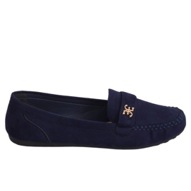 Mocasines de mujer azul marino B2020 DK.BLUE