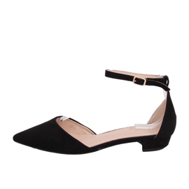 Negro MM-795 Bailarinas de corte negro Negro MM-795 Bailarinas de corte negro