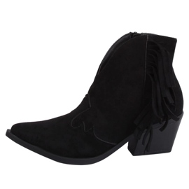 Botas vaqueras negras para mujer NC999 Negra negro