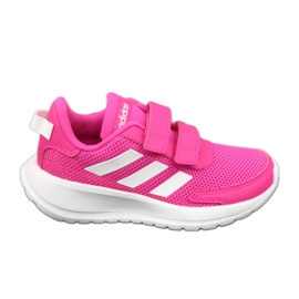 Zapatillas Adidas Tensaur Run Jr EG4145 blanco rosa