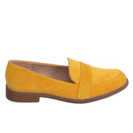 Mocasines de mujer miel T366P Amarillo
