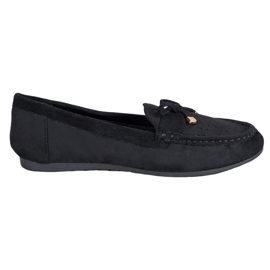 Cm Paris Mocasines con lazo negro