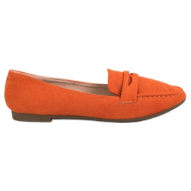 Anesia Paris Bailarinas con estilo naranja