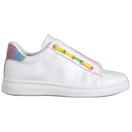 SHELOVET Calzado deportivo de moda blanco