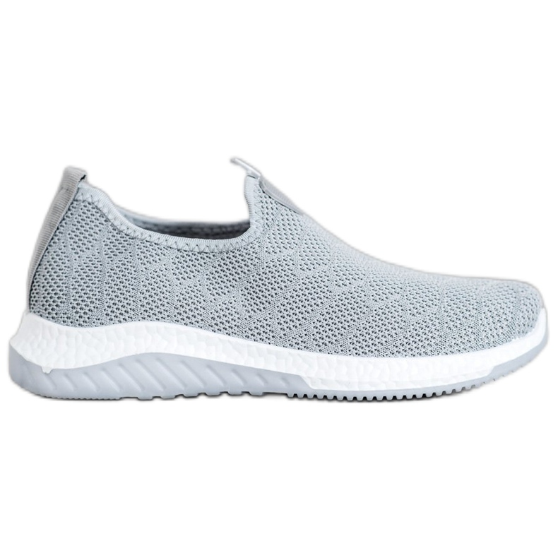 Diamantique Calzado deportivo sin cordones gris