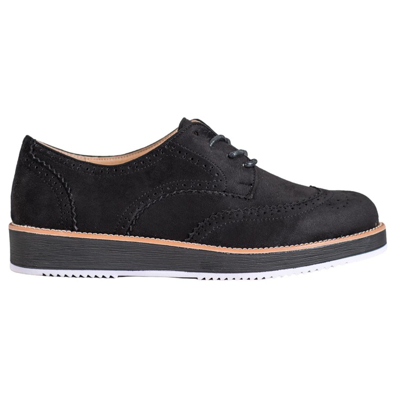 Seastar Zapatos de gamuza negro