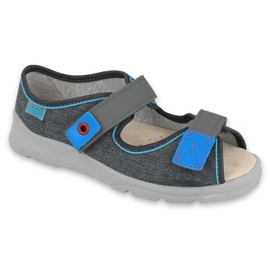 Calzado infantil befado 869Y139 azul gris