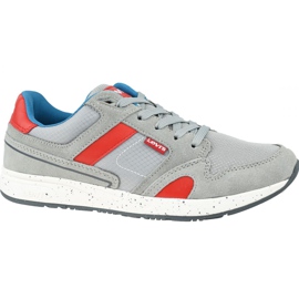 Zapatos Levi's Sutter M 229803-958-54 rojo multicolor gris