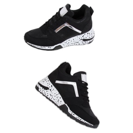 Zapatilla deportiva negra negra C131 Negro Zapatilla deportiva negra negra C131 Negro