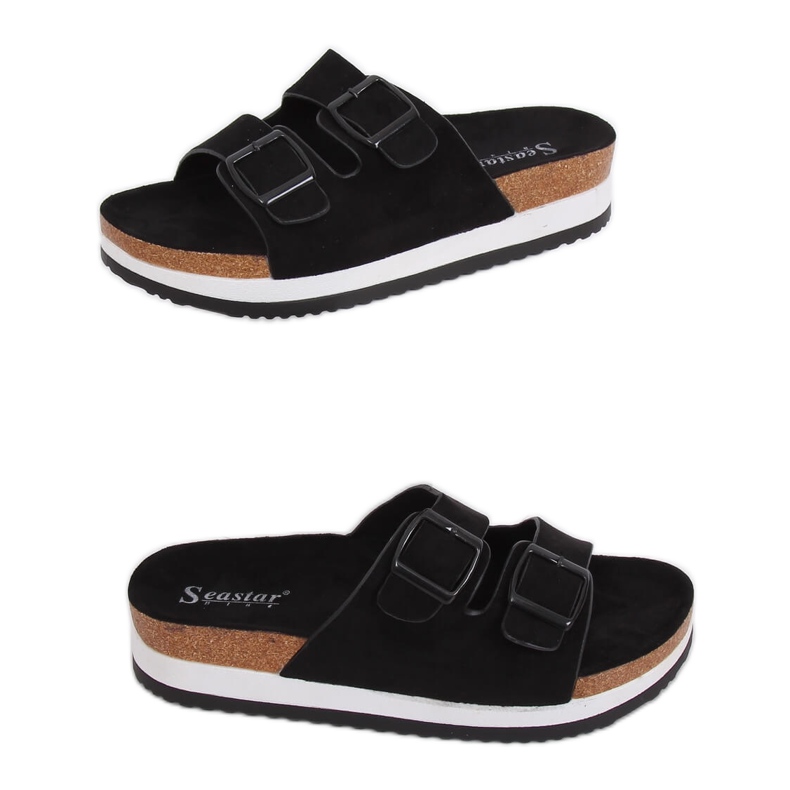 Pantuflas Scholki negras SS115P Negro Pantuflas Scholki negras SS115P Negro