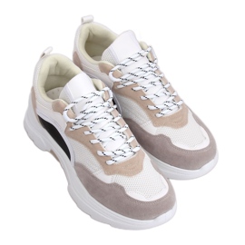 Zapatillas deportivas de mujer JD02P Blanco Beige negro violeta rosado