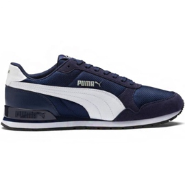 Puma St Runner v2 Mesh M 366811 03 azul marino
