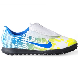 Zapatillas de fútbol Nike Mercurial Vapor 13 Club Njr Tf PS (V) Jr AT8176 104 blanco blanco