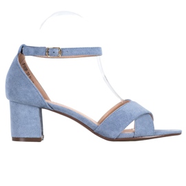 Seastar Sandalias de gamuza con estilo azul