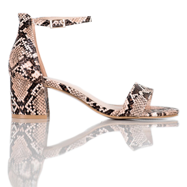 Seastar Sandalias con estampado de serpiente multicolor Seastar Sandalias con estampado de serpiente multicolor