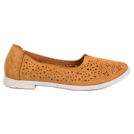 Seastar Zapatos calados sin cordones marrón