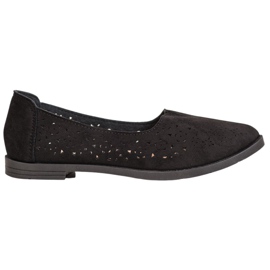 Seastar Zapatos calados sin cordones negro