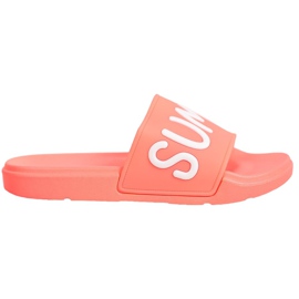 SHELOVET Zapatillas de goma rosa