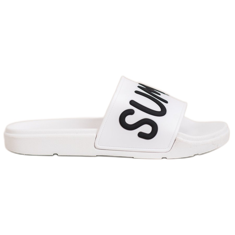 SHELOVET Zapatillas de goma blanco