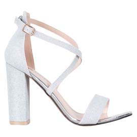 Seastar Sandalias brillantes gris