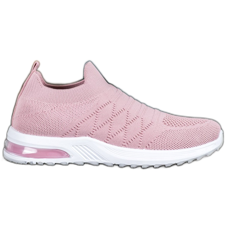 Diamantique Zapatos sin cordones rosas rosado