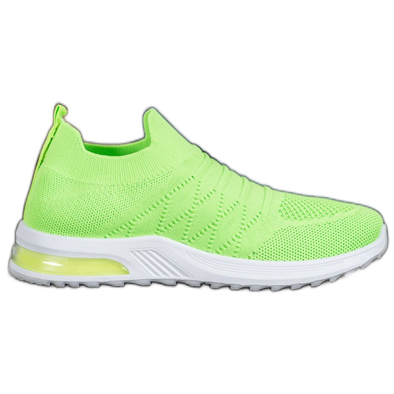 Diamantique Zapatos sin cordones verdes