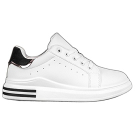 Diamantique Calzado deportivo de moda blanco