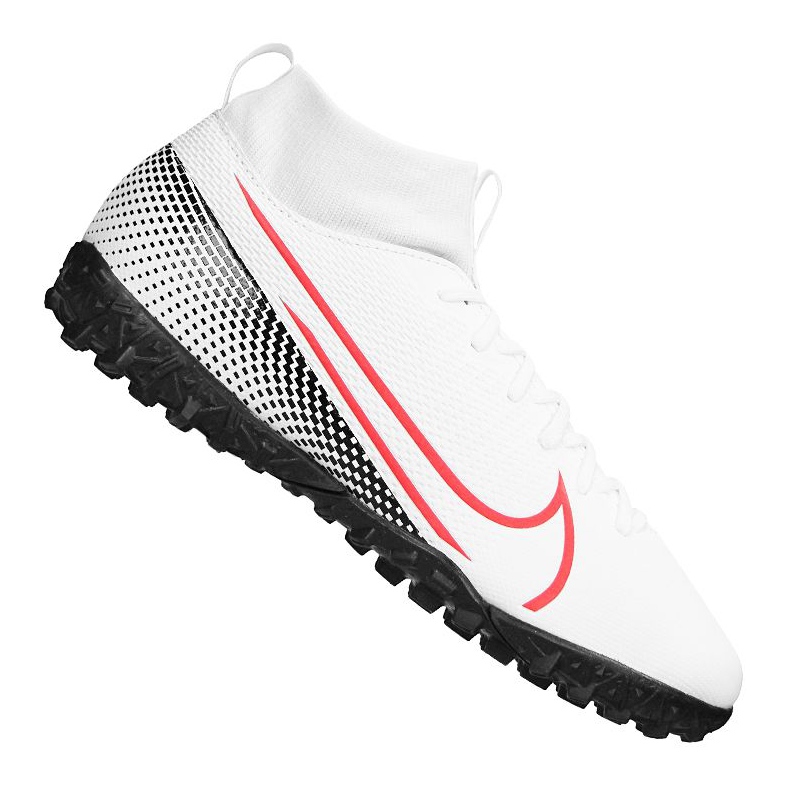 Zapatillas de fútbol Nike Superfly 7 Academy Tf Jr AT8143-160 multicolor blanco