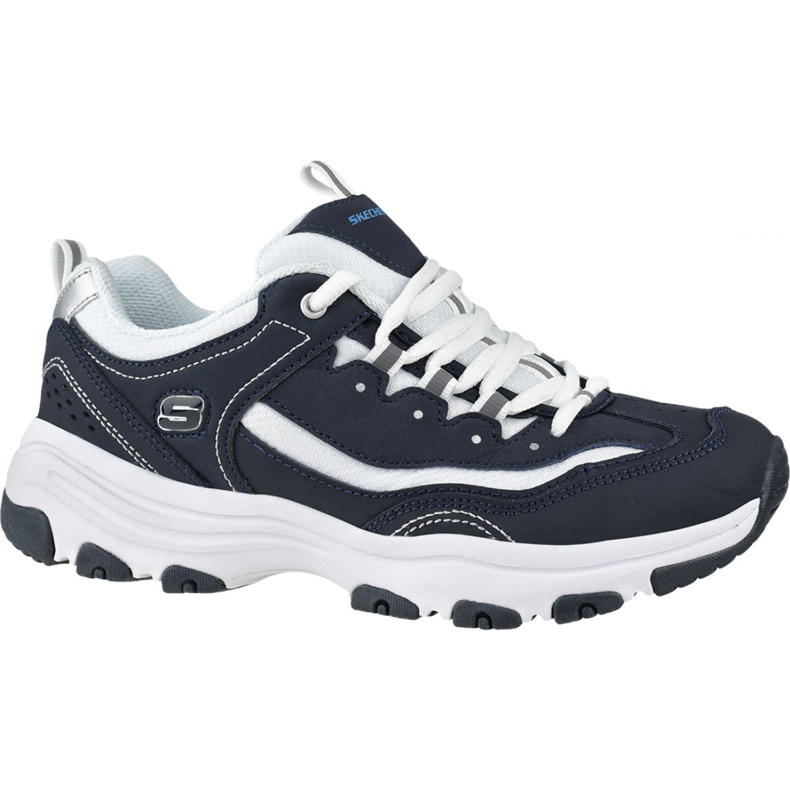 Skechers I-Conik W 88888250-NVBL blanco azul marino Skechers I-Conik W 88888250-NVBL blanco azul marino