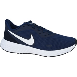 Nike Revolution 5 M BQ3204-400 blanco azul marino Nike Revolution 5 M BQ3204-400 blanco azul marino
