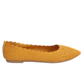 Bailarinas Honey calado NK18P Amarillo