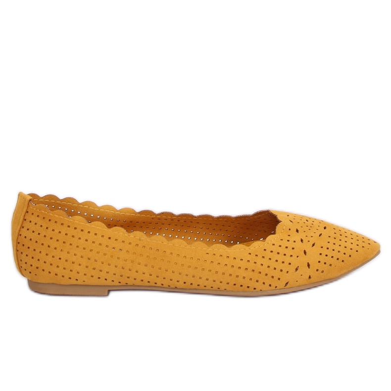 Bailarinas Honey calado NK18P Amarillo