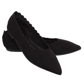 Bailarinas caladas negras NK18P Negro Bailarinas caladas negras NK18P Negro