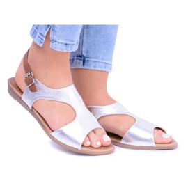 Sandalias Light Kongito Silver gris
