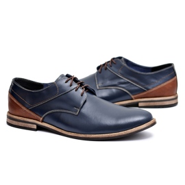 Bednarek Polish Shoes Brogues de Hombre Bednarek Elegant Leather Azul Marino Marcelo