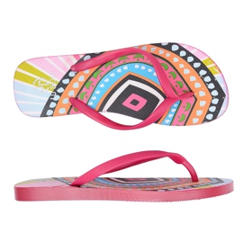 Lu Boo | Chanclas Szałowe Pink Aztec Havanna rosa