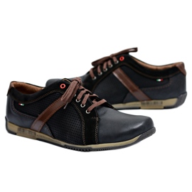 Gino Tuzzi Zapatos Deportivos Hombre Piel Negra Antonio negro Gino Tuzzi Zapatos Deportivos Hombre Piel Negra Antonio negro