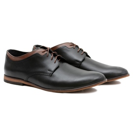 Gejms Zapatos Gianni Hombre Piel Negra negro