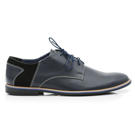 Bednarek Polish Shoes Zapatos Brogues para Hombre Bednarek Elegant Leather Azul Marino Biagio