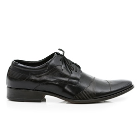 Lukas Zapatos formales piel hombre Flavio negro
