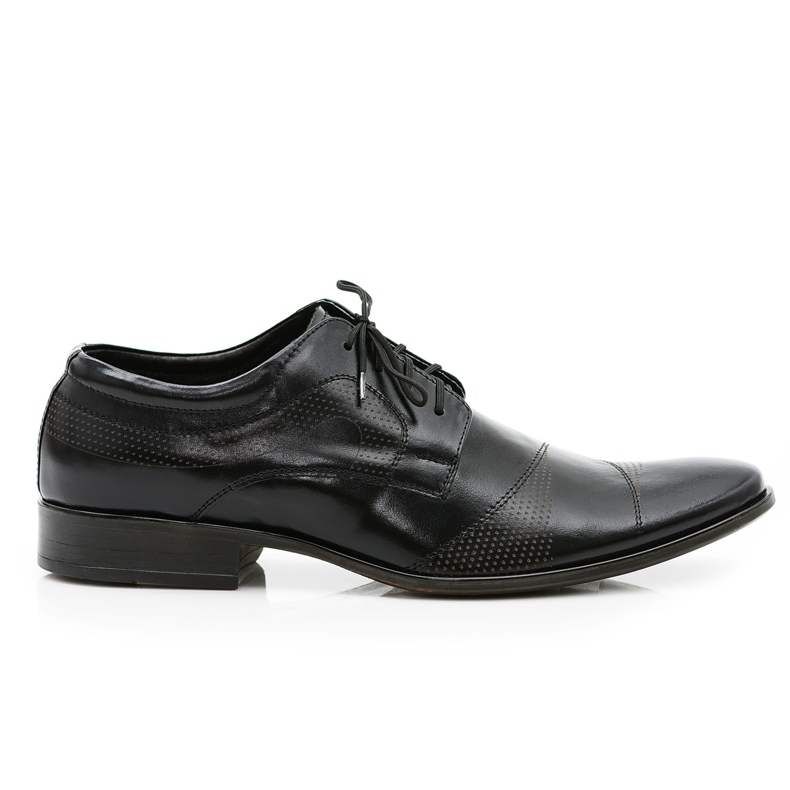Lukas Zapatos formales piel hombre Flavio negro