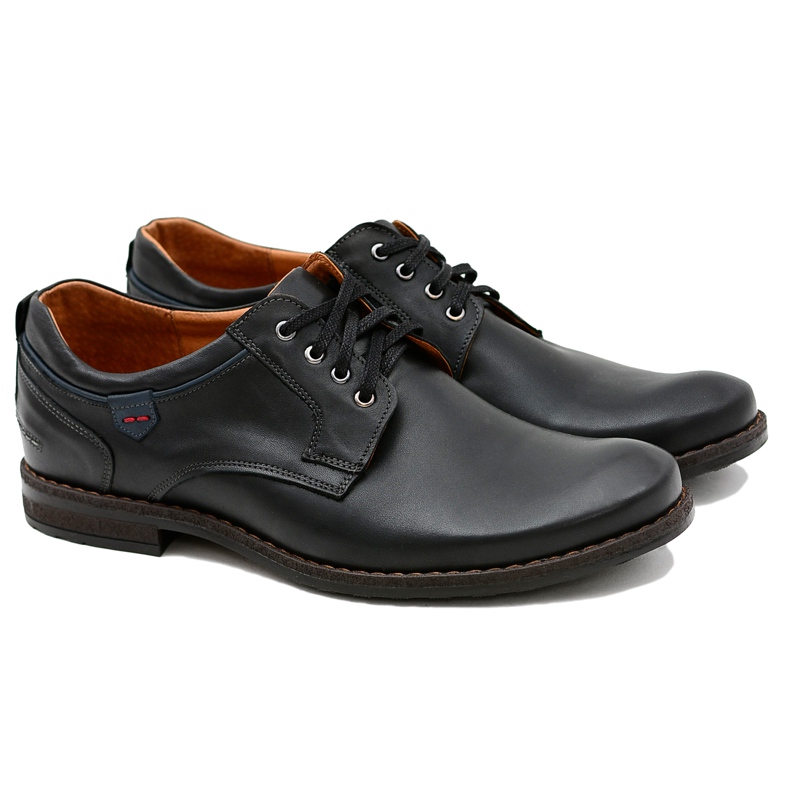 Zapatos negros NIKOPOL 1577 para hombre
