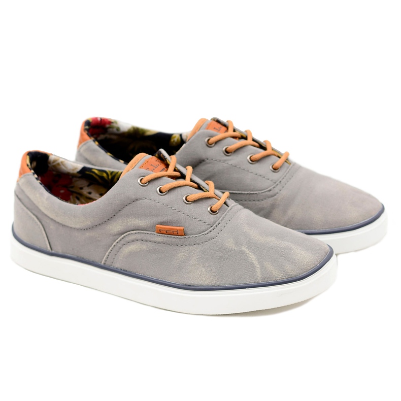 Zapatillas Gennaro de tela gris