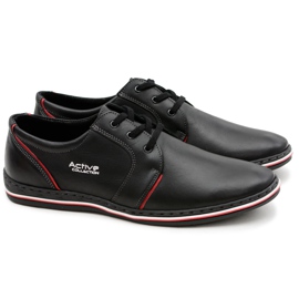 Joker Zapatos de hombre de cuero negro de Marko Joker Zapatos de hombre de cuero negro de Marko