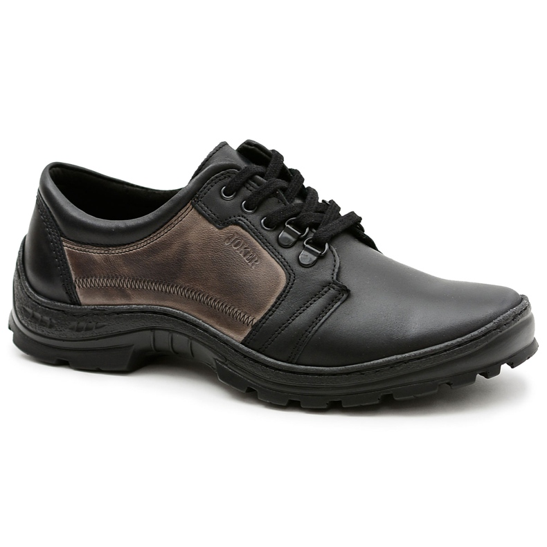 Joker Zapatos negros de cuero clásico para hombre Favello