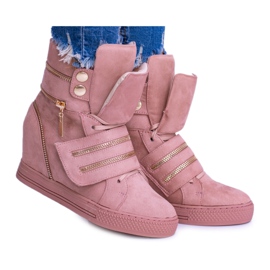 Zapatillas de Mujer Lu Boo On Wedge Pink Fluff rosa