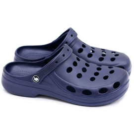 Sandalias Chanclas Hombre Azul Marino