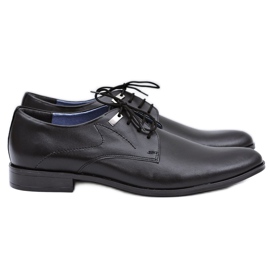 Mario Boschetti Elegantes zapatos formales negros de Damaso