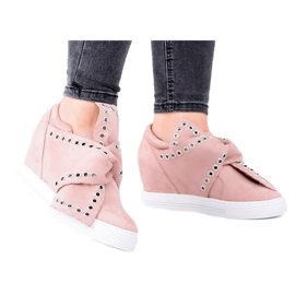 Zapatillas de mujer Cuñas Lu Boo Pink Margo rosa