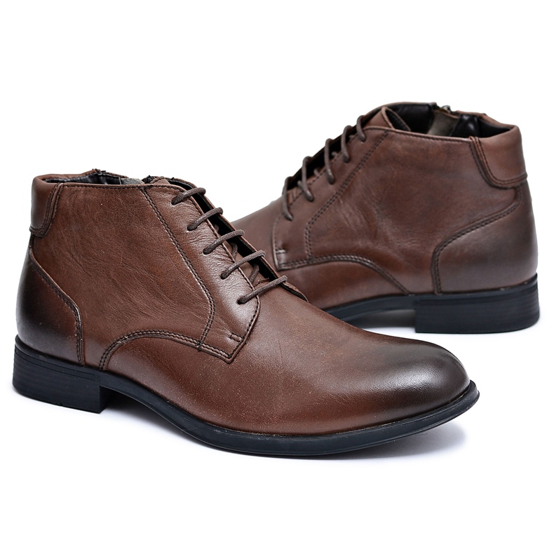 EVE Botas de Hombre, Piel, Zapatos Artemigo marrones marrón